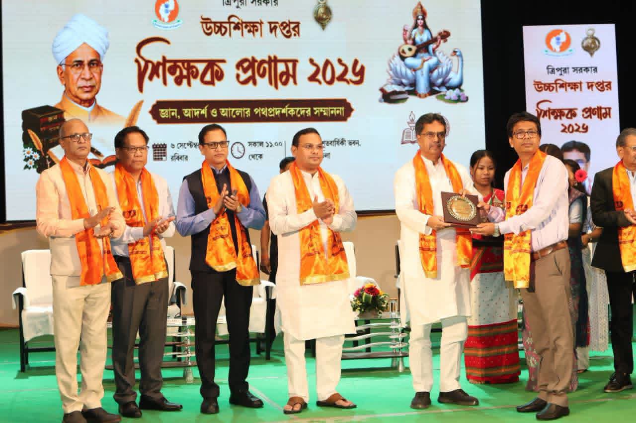 Education Quality, Campus Peace a Priority: CM Manik Saha, Kishor Barman
