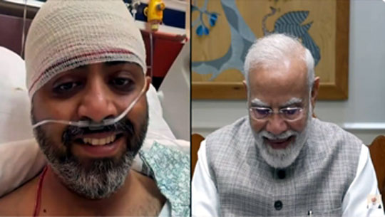 PM Modi Speaks To Captain Smit Machchhar, Lauds His Bravery In Saving 180 Lives