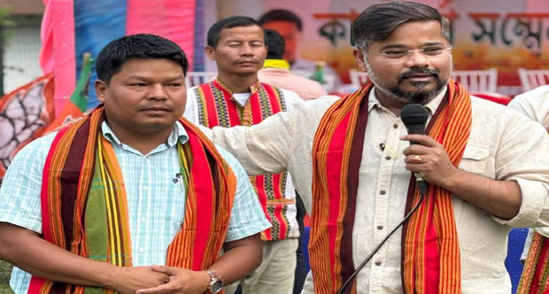 BJP Ramps Up Campaign in Majlishpur Ahead of TTAADC Elections