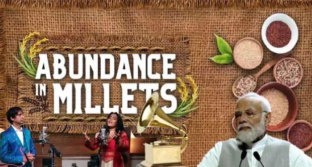 Song on Millets featuring PM Modi nominated for Grammy award