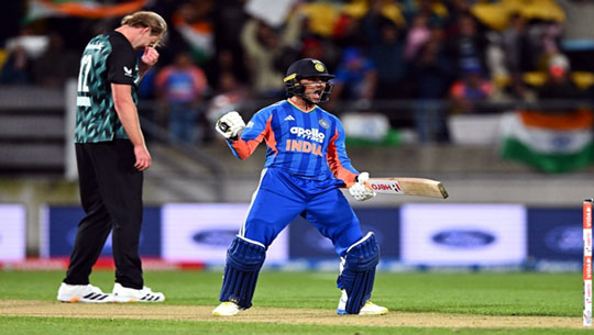 Men’s Cricket: India Defeat NZ By 6 Wickets In Third T20i; Take Unassailable 3-1 Lead