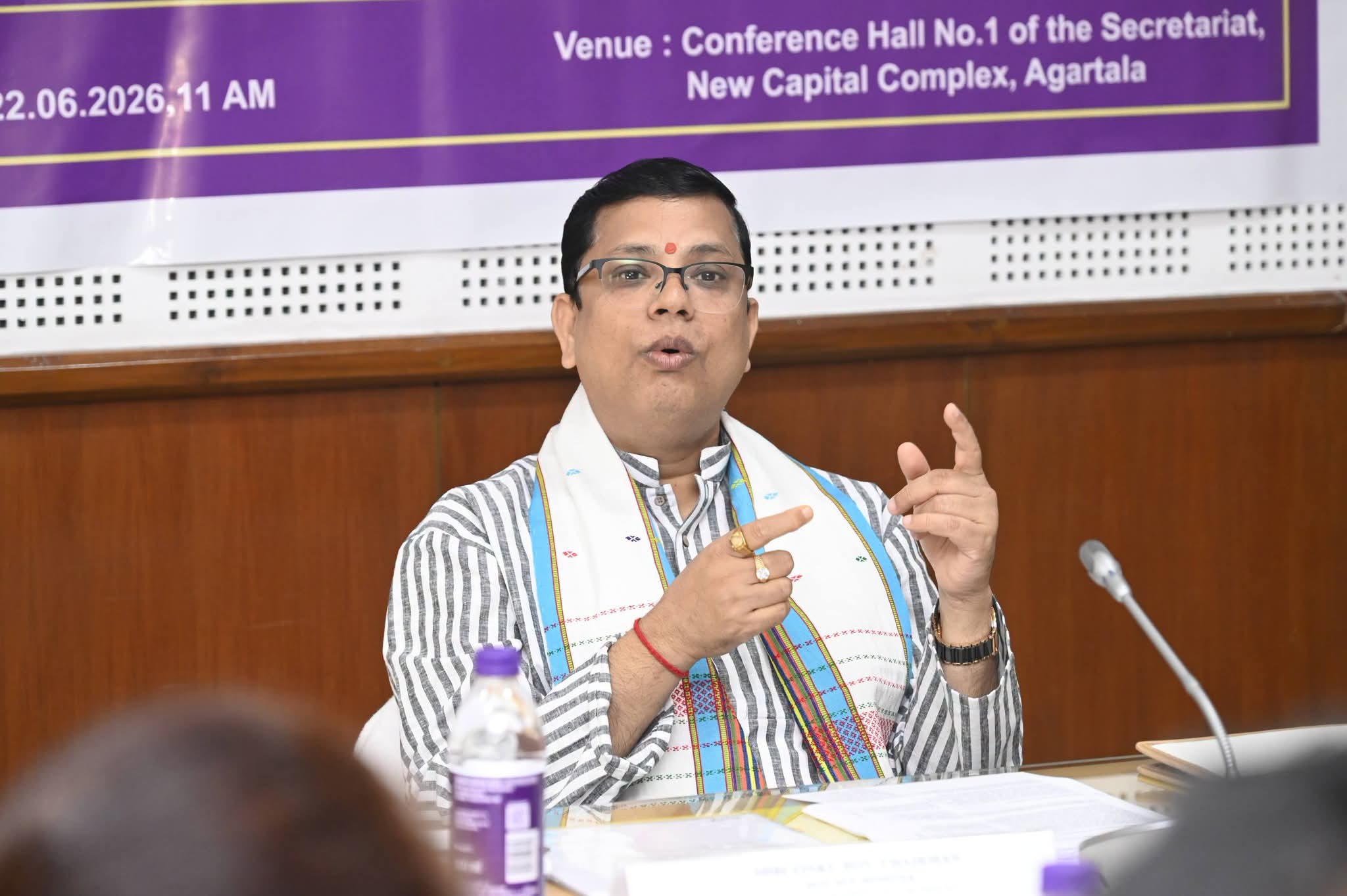 Minister Tinku Roy Calls for Stronger Worker Welfare