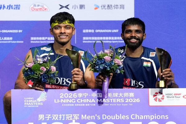 Satwik-Chirag Win Maiden China Masters Title