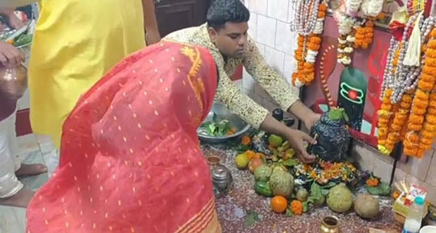 Devotees Flock to Agartala Temples for Grand Maha Shivratri Celebrations