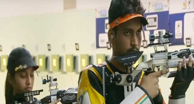 Rudrankksh Patil, Arya Borse bag air rifle mixed team silver