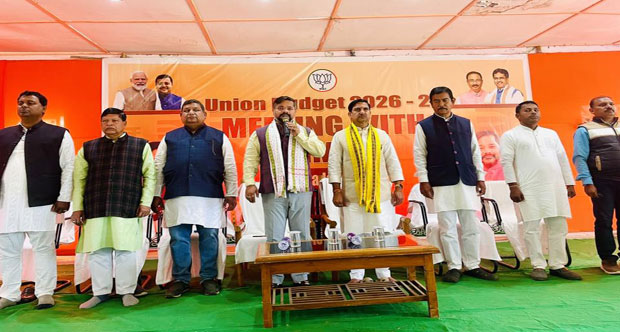 Minister Sushanta Chowdhury Applauds Union Budget’s Focus on Farmers and Defence