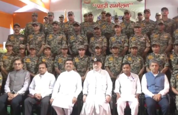 HM Amit Shah visits Border Security Force camp at Jumagach in Siliguri