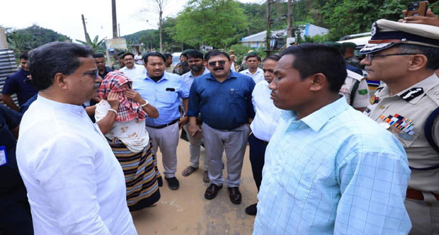 CM Manik Saha Visits Post-Poll Violence Victims, Promises Justice and Support