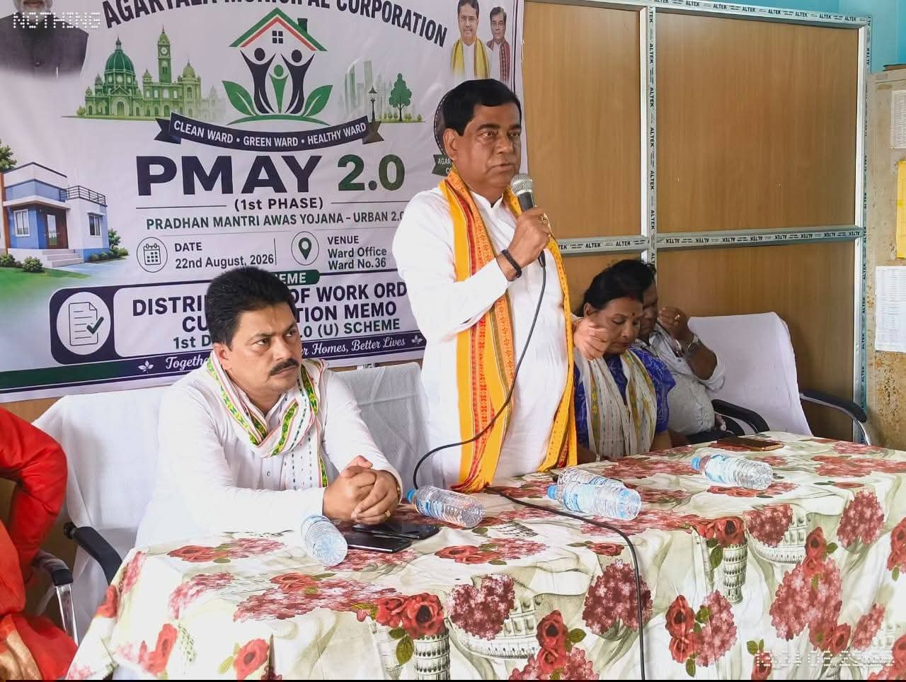 71 Families Get PMAY-U 2.0 Housing Work Orders