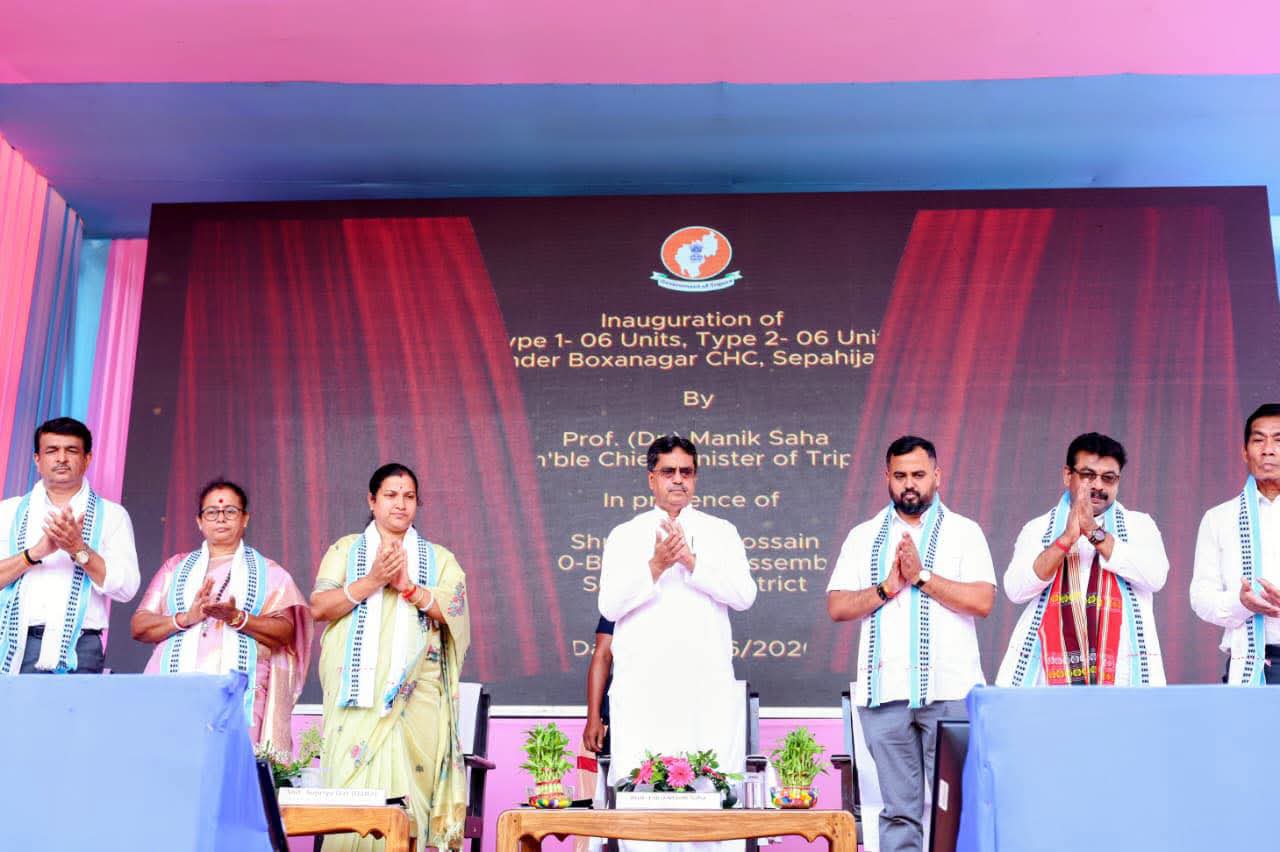 New 100-bedded hospital to boost healthcare in Sepahijala; CM Dr Manik Saha lays foundation stone  