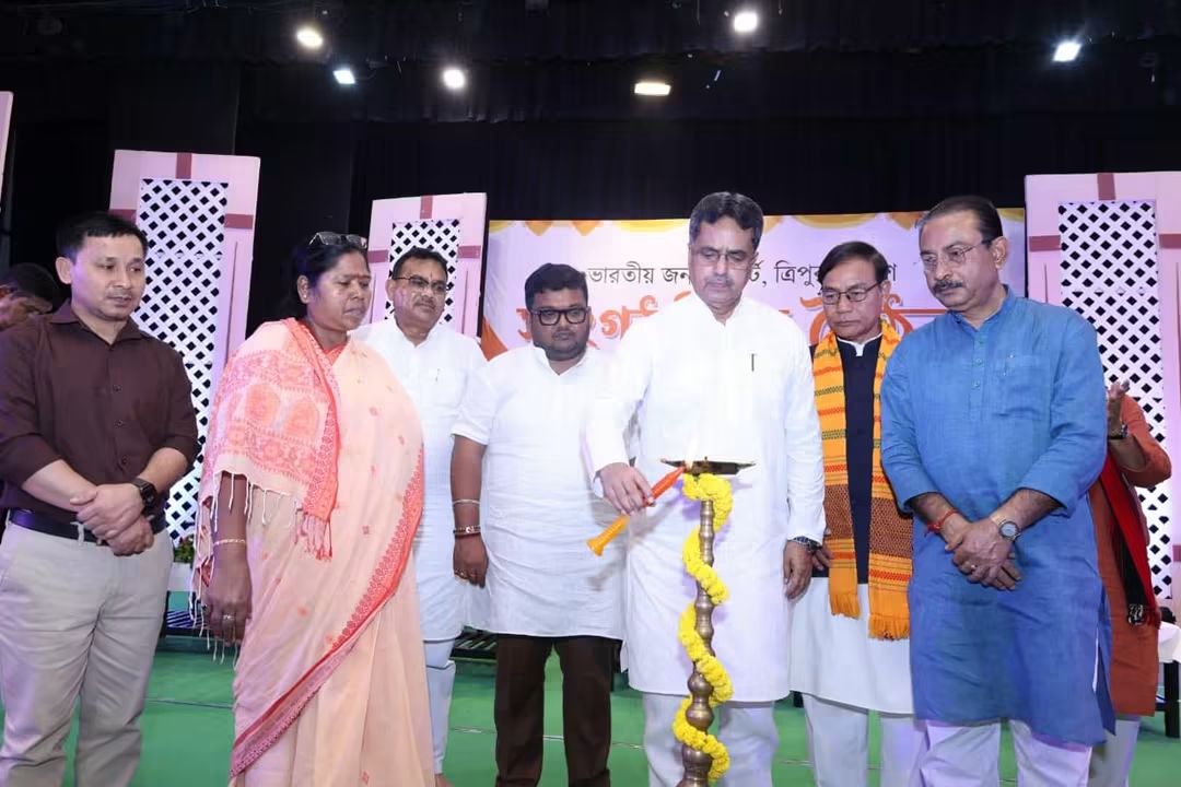 BJP Reviews Poll Preparedness Ahead of Tripura Village Committee Elections