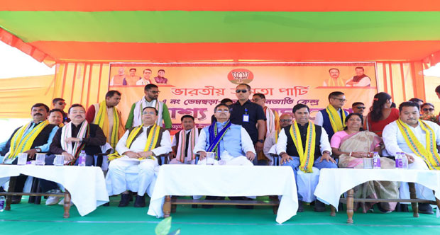 CM Manik Saha Vows Accelerated Tribal Development, Criticises ‘Tipraland’ Narrative at Unakoti Rally