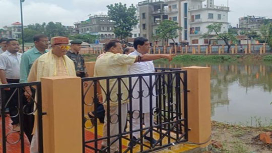 AMC Mayor Dipak Majumder Leads Pond Revival, CM Manik Saha Set for Inauguration