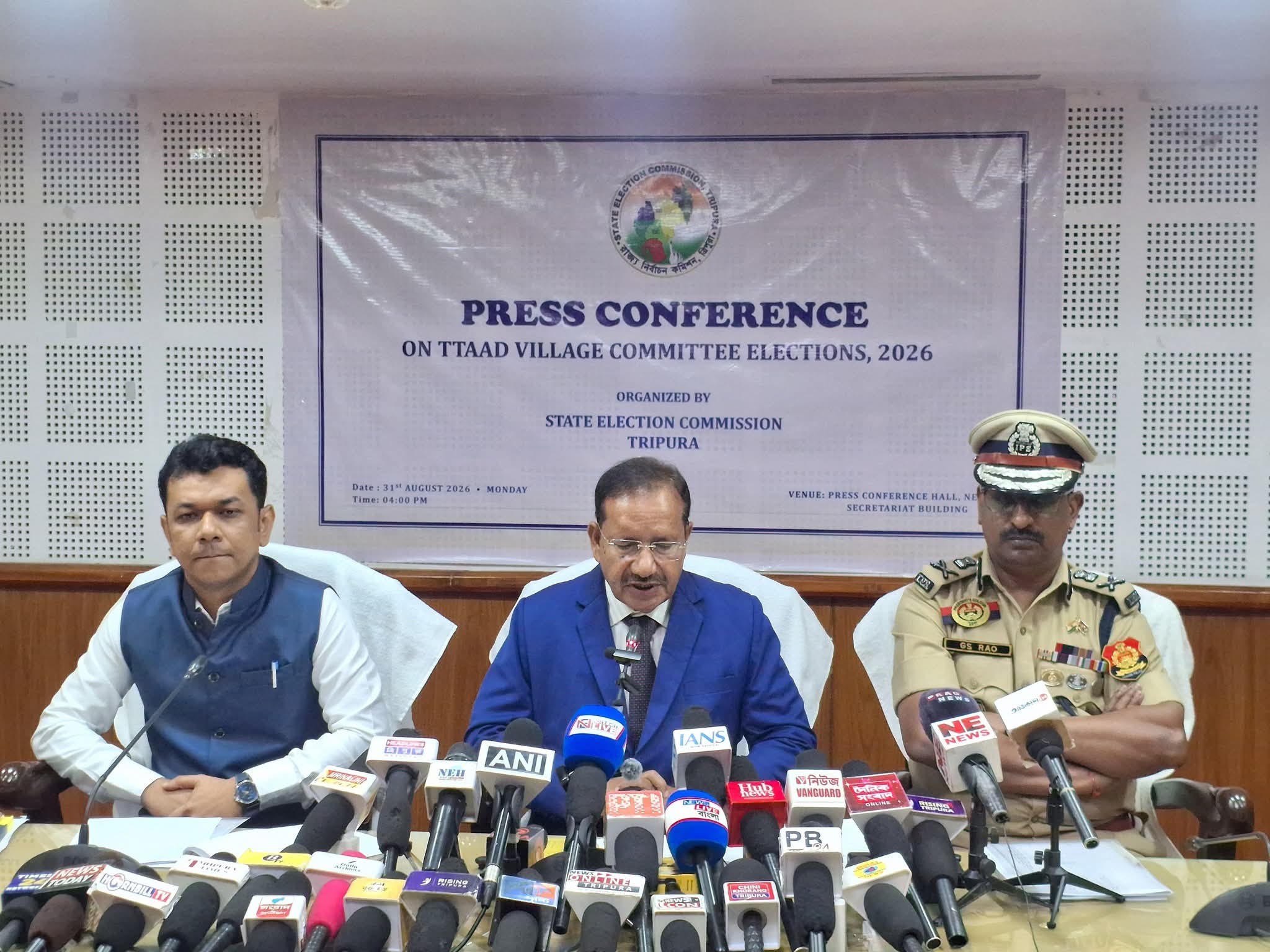 Tripura to go for VC polls on Sep 28; counting on Oct 5