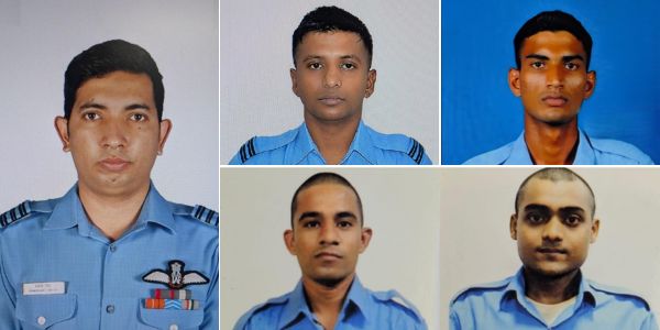 Five Air Warriors Killed in AN-32 Aircraft Crash in Assam; Rajnath Singh Expresses Grief
