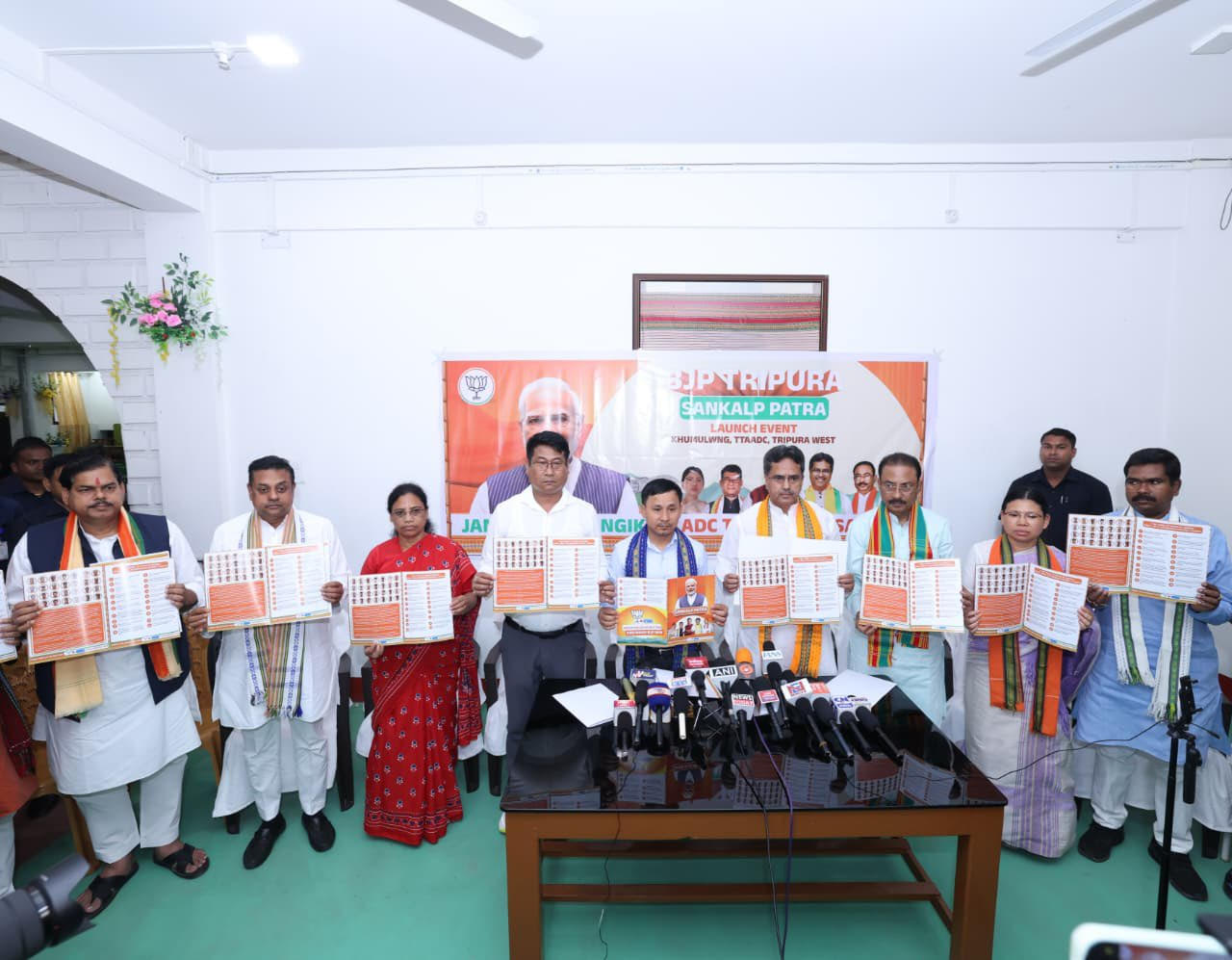 BJP Unveils ‘Viksit TTAADC’ Vision Ahead of Council Elections