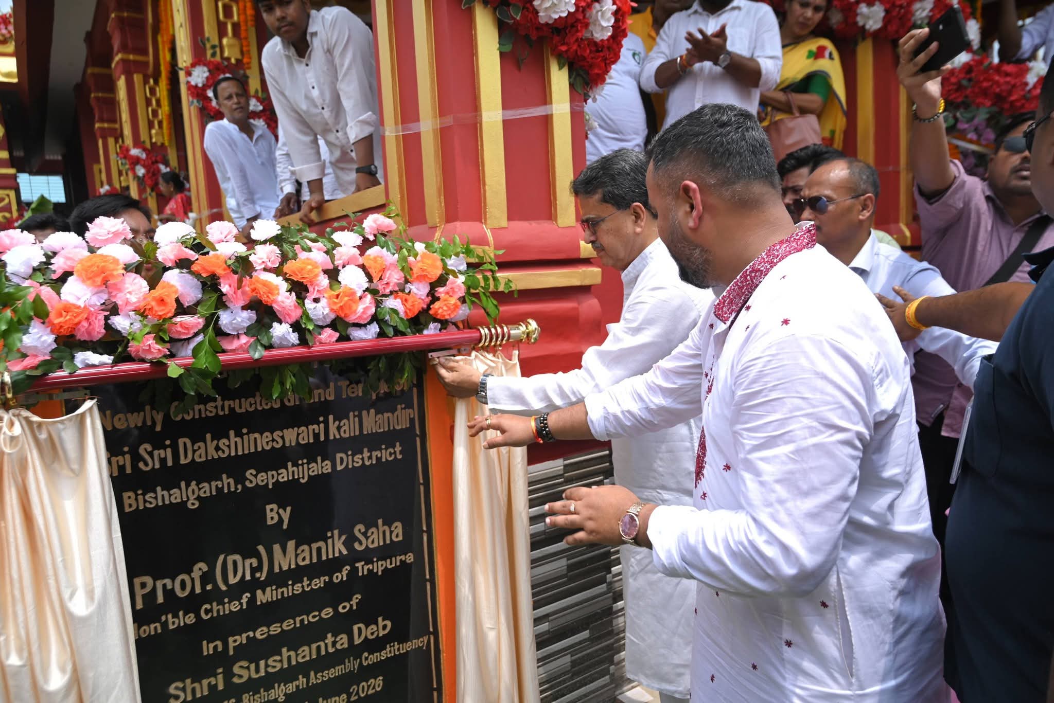 CM Saha Criticises Former Left Front, Says BJP Brought ‘Theistic Environment’ in Tripura