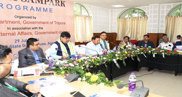 Tripura Govt hosts ‘Videsh Sampark’ Programme at Agartala