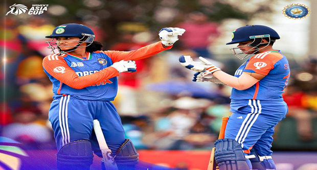 Women’s T20 Asia cup final: India set target of 166 runs before Sri Lanka