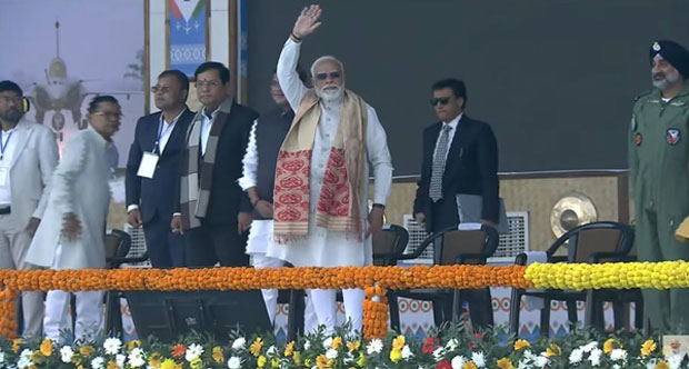 PM Modi Inaugurates Northeast India’s First Emergency Landing Facility in Dibrugarh, Assam