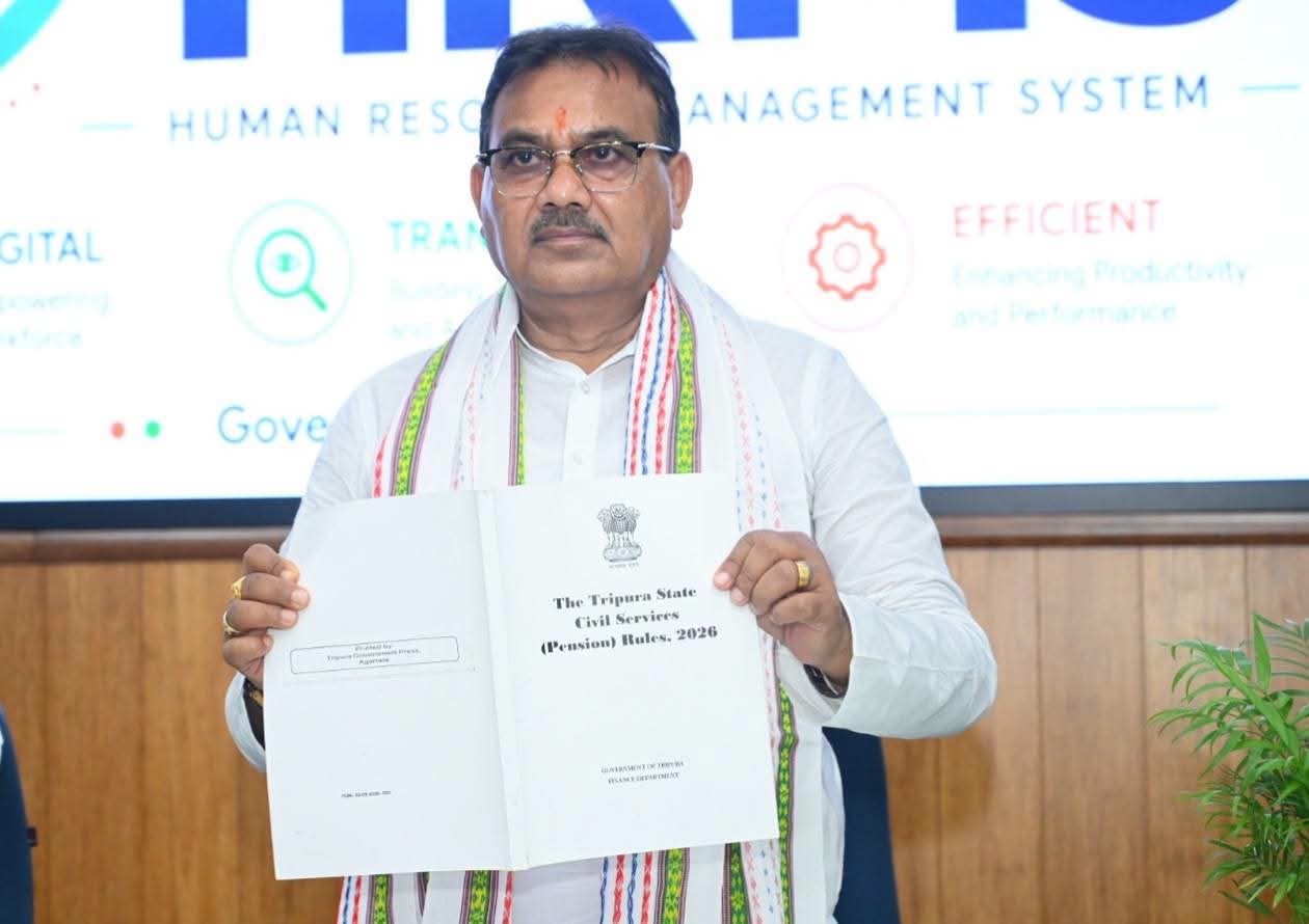 Tripura Launches Four Digital HRMS Modules, Pranajit Singha Roy Leads Paperless Governance Push