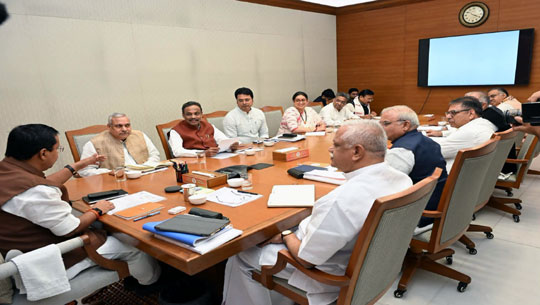Biplab Deb Attends BJP Office-Bearers Meet in Delhi to Chart Election Strategy