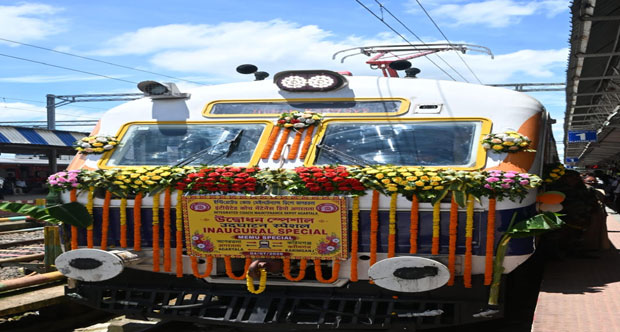 Tripura Gets First Electric Train