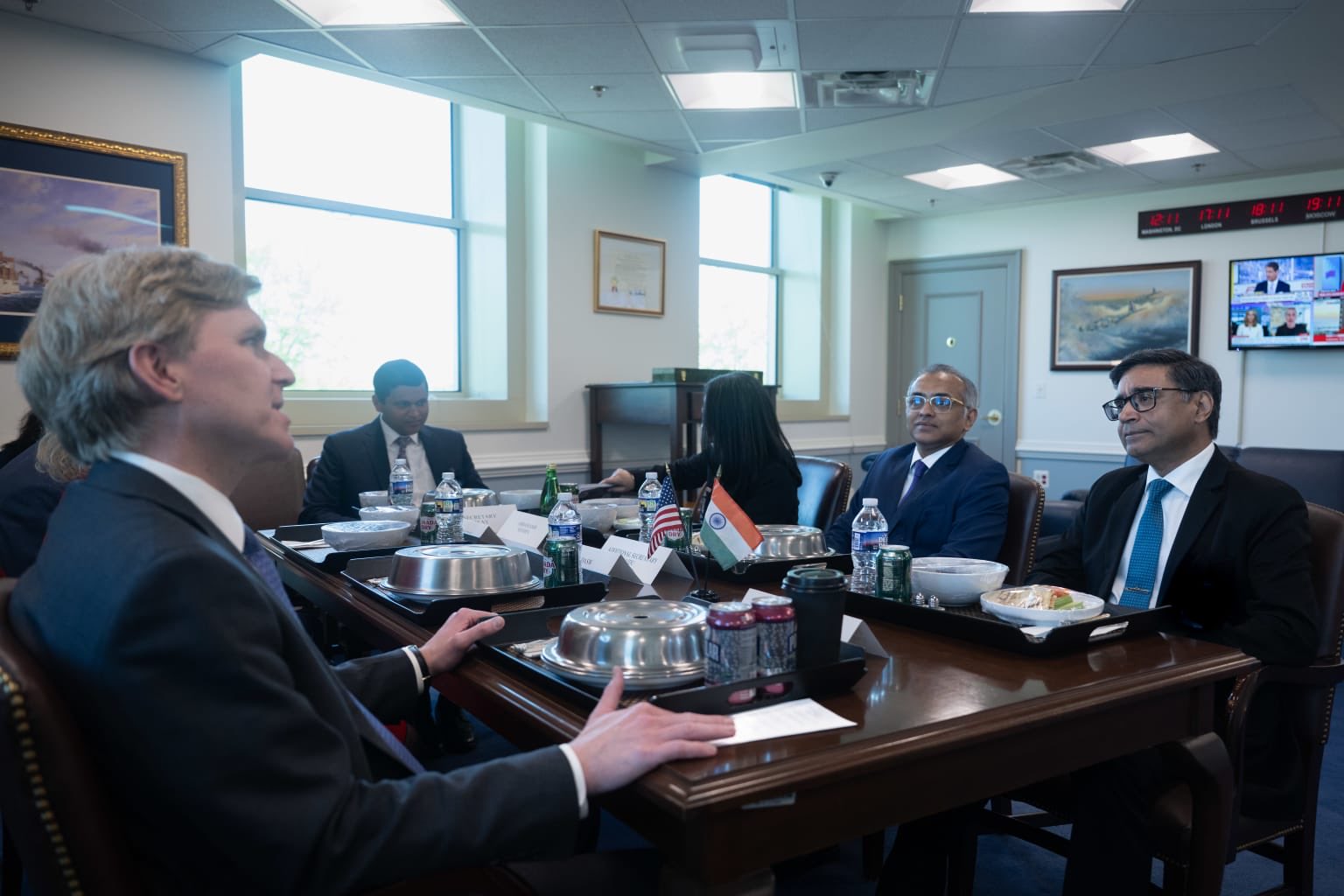 Vikram Misri, US’s Elbridge Colby Discuss Indo-Pacific and West Asia Developments