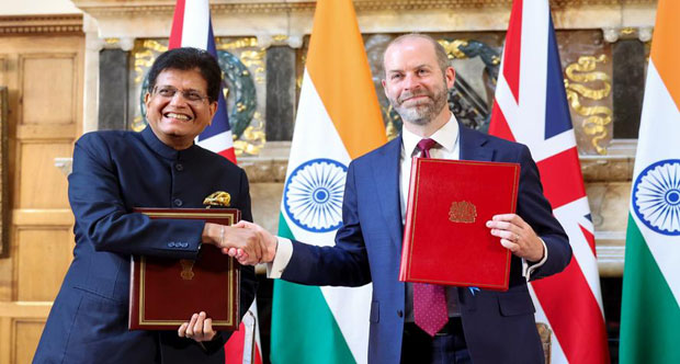India-UK Trade Pact Comes Into Force