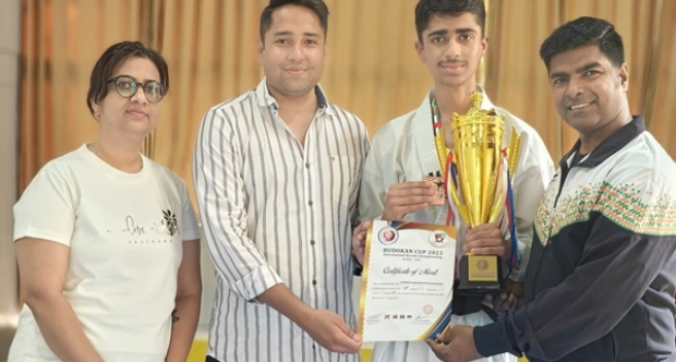 Anarghya Panchawatkar Wins Gold at Budokan International Karate Championship