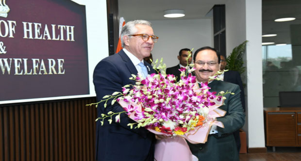 Nadda Holds Talks with Brazilian Health Minister on Healthcare Collaboration