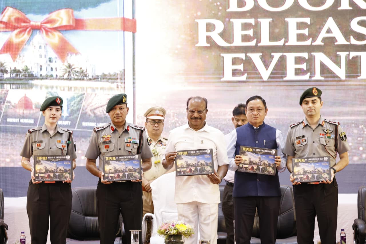 Governor Releases Assam Rifles Book on Tripura’s Cultural Heritage