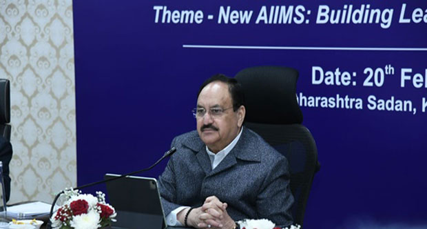 Nadda Calls for Patient-Centric Approach at New AIIMS Institutes