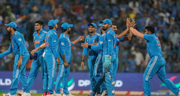ICC Cricket World Cup: India wins by 302 runs against Sri Lanka