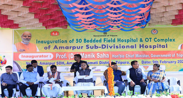 Govt contemplating to build medical hub in Tripura: CM Dr Manik Saha
