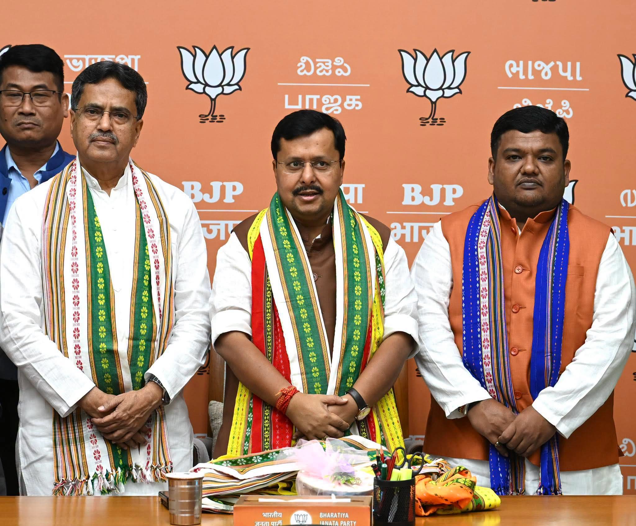 BJP Reviews VC Poll Strategy, TIPRA Motha Talks Open