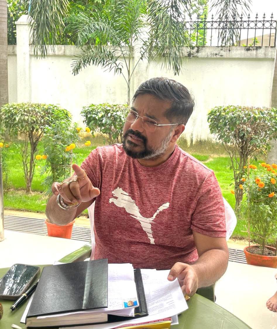 Minister Sushanta Chowdhury Hears Public Grievances at Janatar Darbar