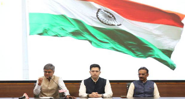 AAP Suffers Major Setback as Raghav Chadha, Two Other Rajya Sabha MPs Join BJP