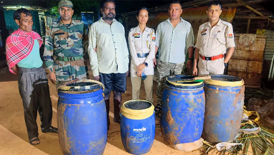 Kalamchoura Police Seize 179 Kg Ganja Hidden Under House Yard, Owner Held