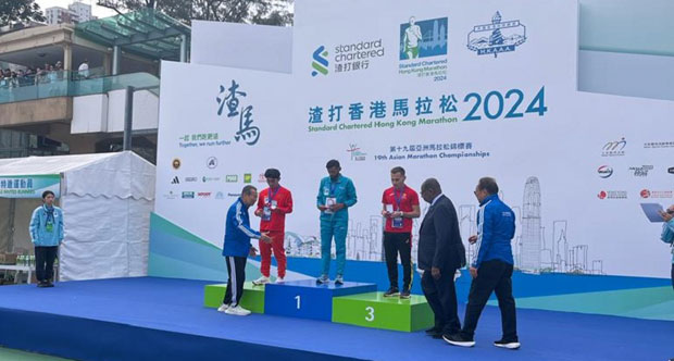 India’s Man Singh bags Gold medal at Asian Marathon Championships 2024 in Hong Kong