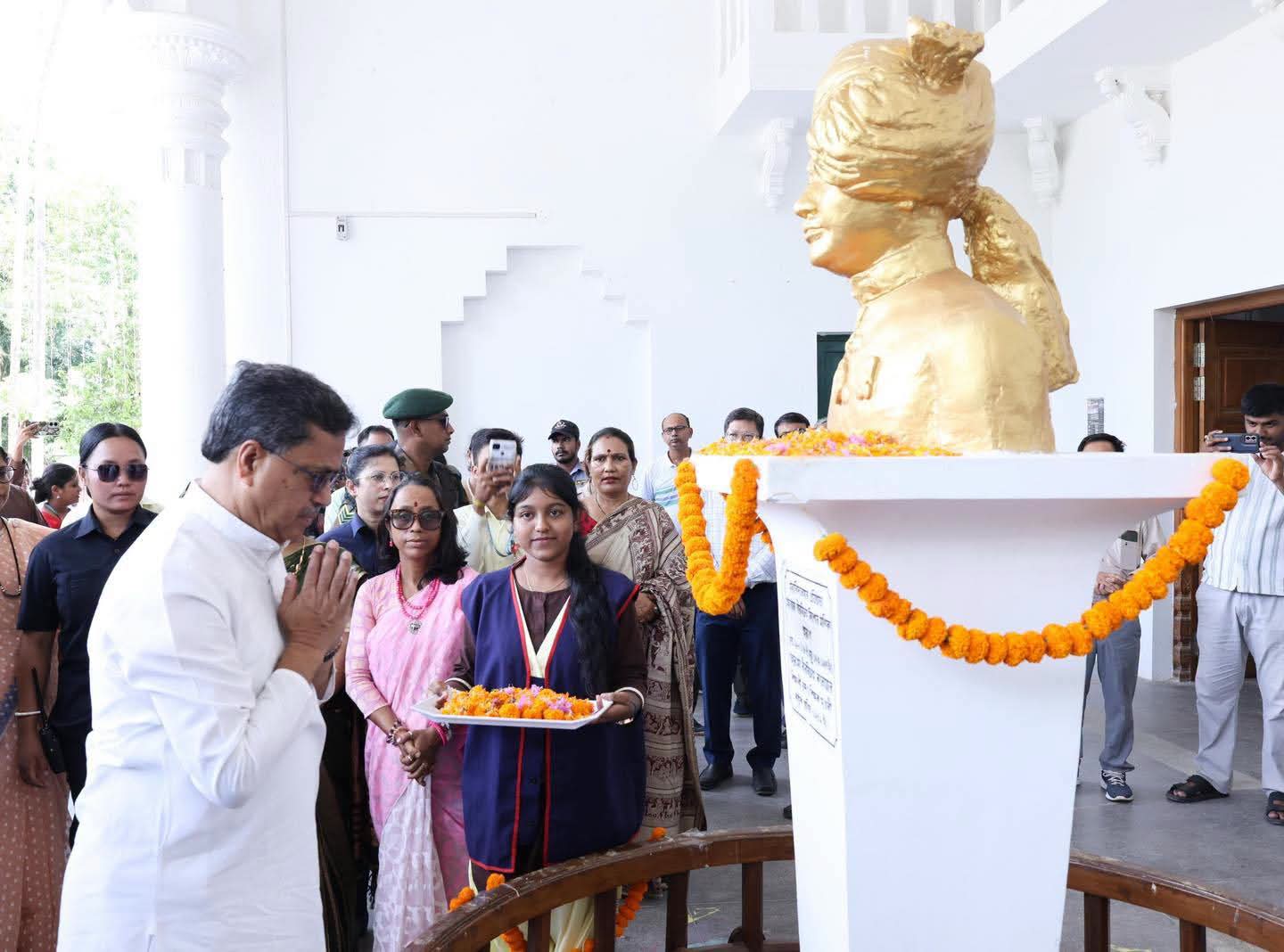 CM Manik Saha Urges Youth to Honour Tricolour, Recall Partition Pain