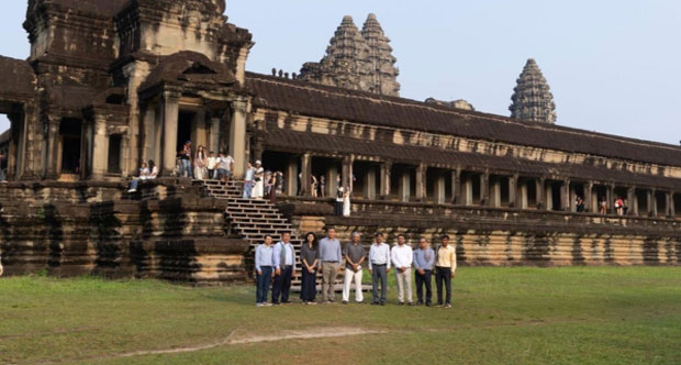 P. Kumaran Visits Angkor Wat, Highlights India–Cambodia Heritage