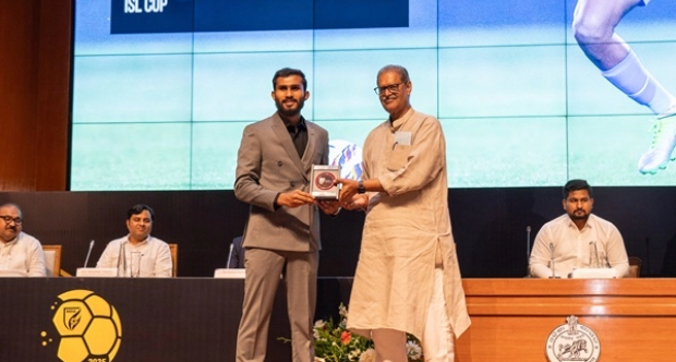 Subhasish Bose named Men’s Player of the Year at All India Football Federation Awards 2025