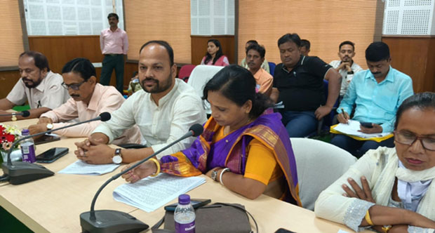 Rajya Sabha MP Rajib Bhattacharjee Participates in Paschim Tripura Zilla Parishad Meet
