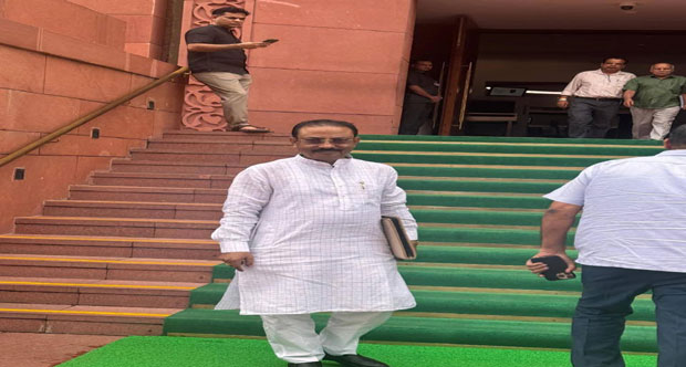 Tripura MP Rajib Bhattacharjee Attends Monsoon Session Opening, Pledges to Prioritize Public Interest
