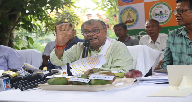 Agriculture minister encourages farmers to cultivate newly developed 3 paddy varieties in Tripura