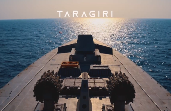 Indian Navy Commissions Stealth Frigate INS Taragiri in Visakhapatnam