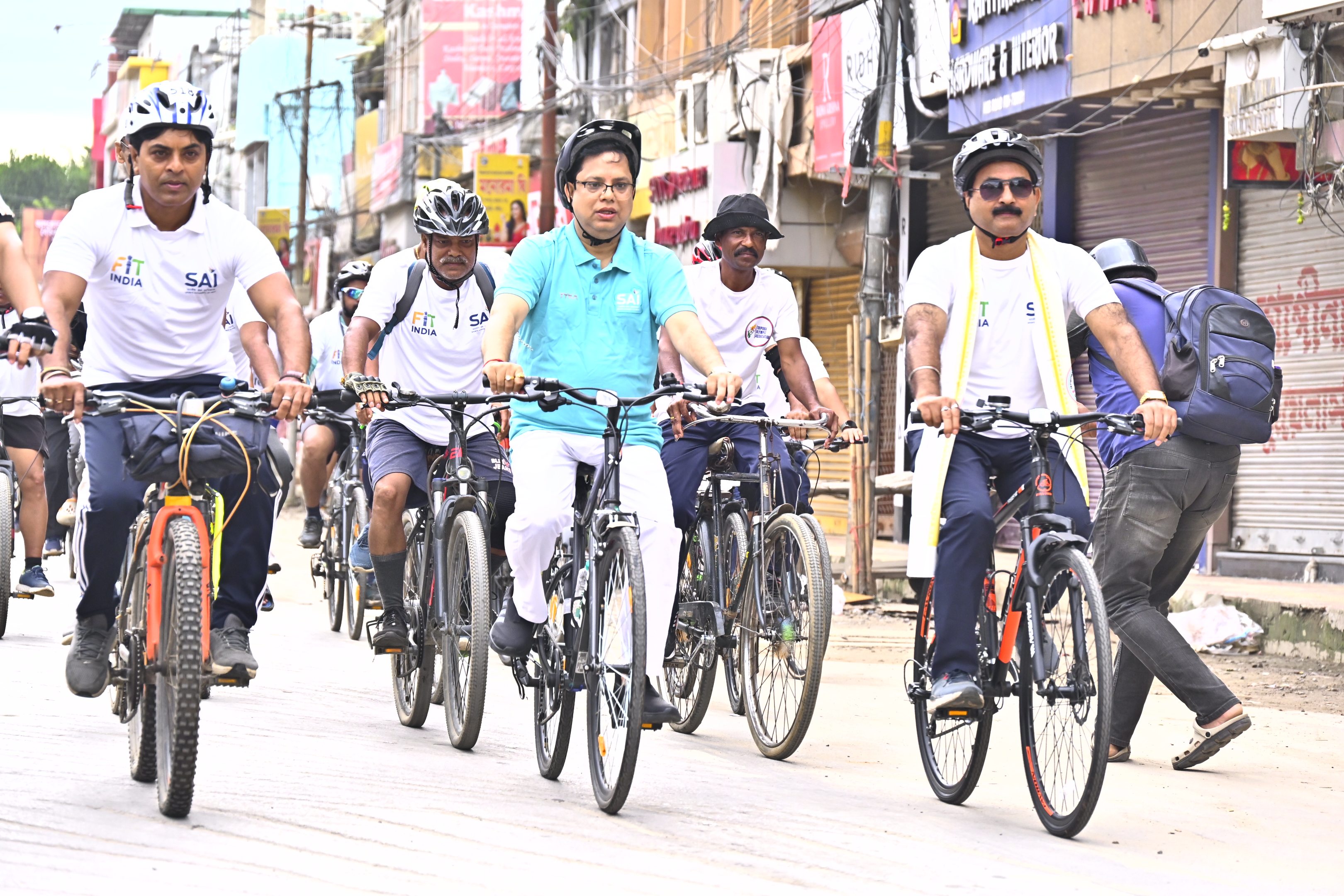 Cycling Marks National Sports Day