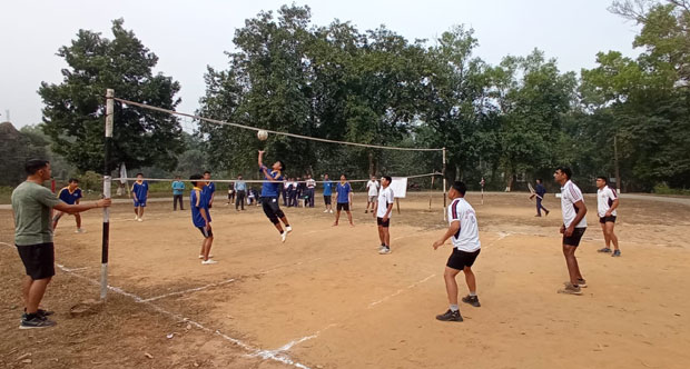 AR organizes friendly volleyball match