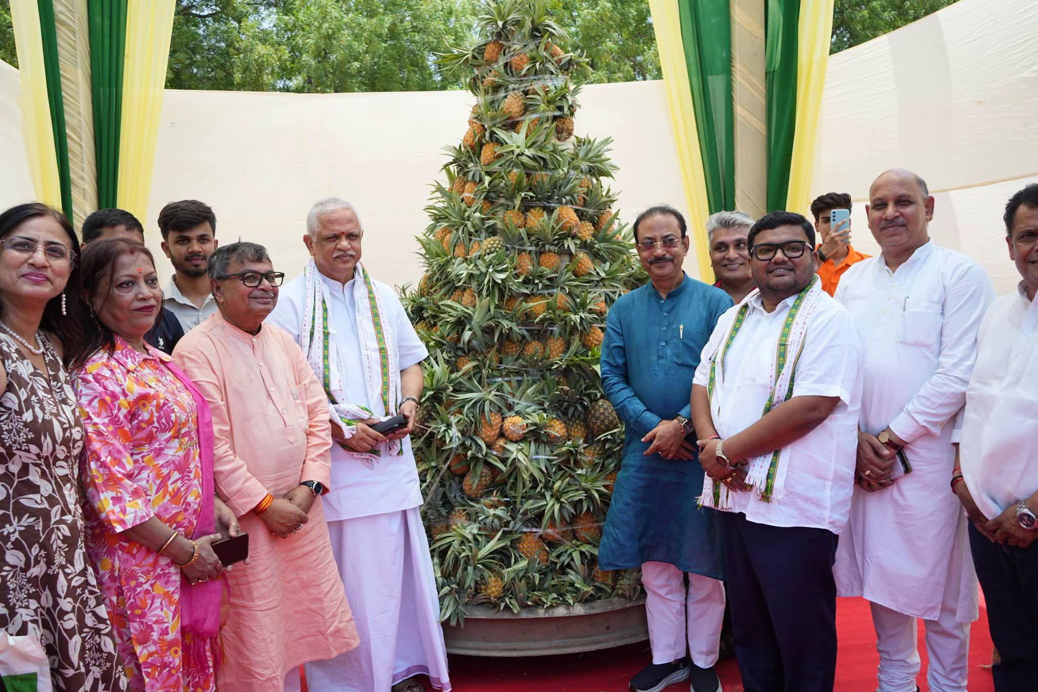 Tripura Global Pineapple Festival Showcases State’s Horticultural Push in New Delhi